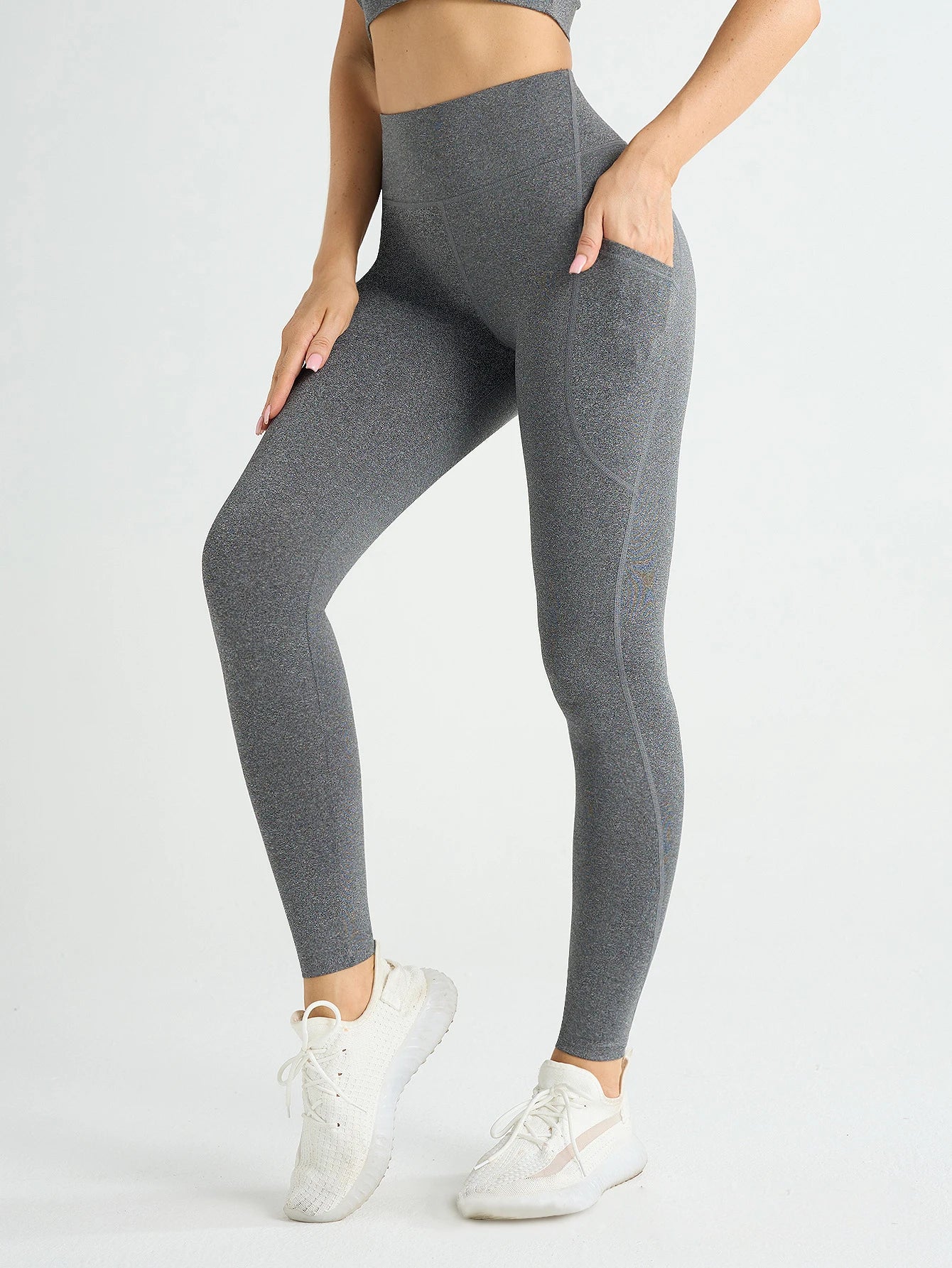 ShapeSculpt High-Waisted Leggings – Tummy Control, Sculpting Fit & Side Pockets